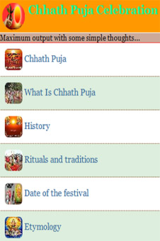 Chhath Puja Celebration v0.0.1.1