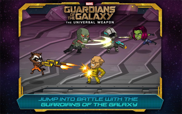<b>Guardians of the Galaxy: TUW v1.2 for BlackBerry </b>