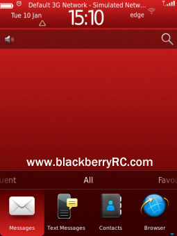 FREE Basic Red 9810 OS7 theme