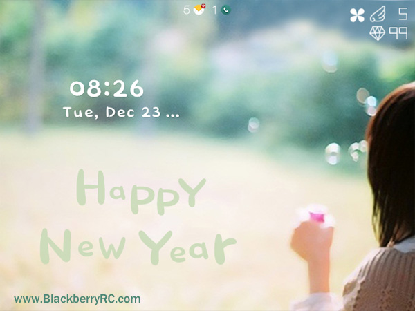 Happy New Year 2014 for BB 99xx,93xx,9220 themes