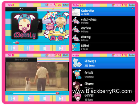 Enjoy d3eTime 99xx bold themes