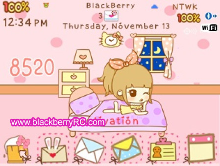 <b>My BedRoom for bb 99xx bold theme</b>