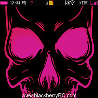Pink Punk Skull 99xx bold themes