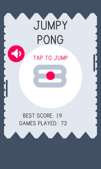 Jumpy Pong 1.0.0.1 for blackberry z10 games