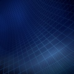 <b>Blue Curved Grid Pattern 1440x1440 wallpaper</b>