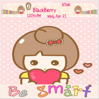<b>Be sMart for blackberry 99xx themes</b>