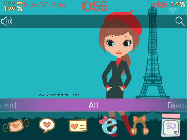 <b>free Preety in Paris 99xx bold theme</b>