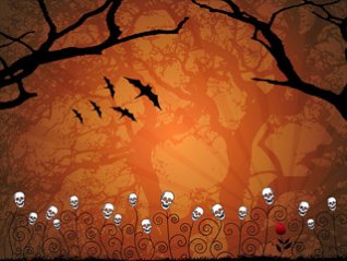 <b>Hallowe'en wallpaper for bb 9788, p9981 phone</b>