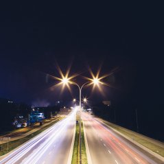 night road for blackberry 10 hd wallpaper