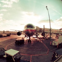 <b>Sunshine Plane Waiting To Board wallpaper</b>