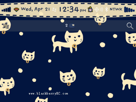 <b>Cute Kitty Cat for 99xx bb theme</b>