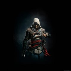 <b>Assassins Creed 4 Dark Game Art Illust 1440x1440 </b>