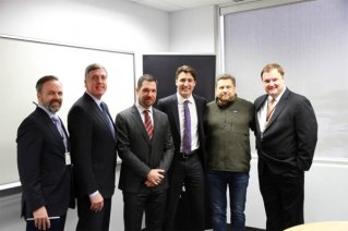 <b>Canadian Prime Minister Justin Trudeau Visits Bla</b>