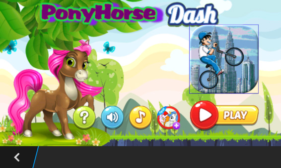 <b>Pony Horse Dash v1.0.20 for blackberry game</b>