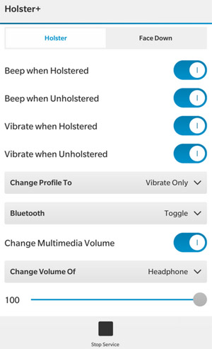 <b>Holster+ v1.0.0.1 for blackberry apps</b>