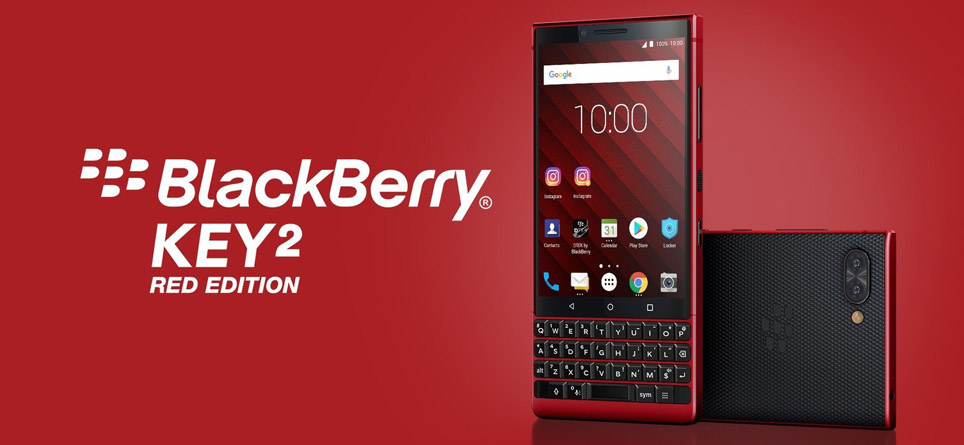 <b>Blackberry KEY2 Red Edition Hands On: Same Phone,</b>