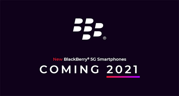 <b>A new 5G BlackBerry Android smartphone with a key</b>