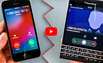 <b>iPhone 5s VS BlackBerry Passport Incoming Call &a</b>